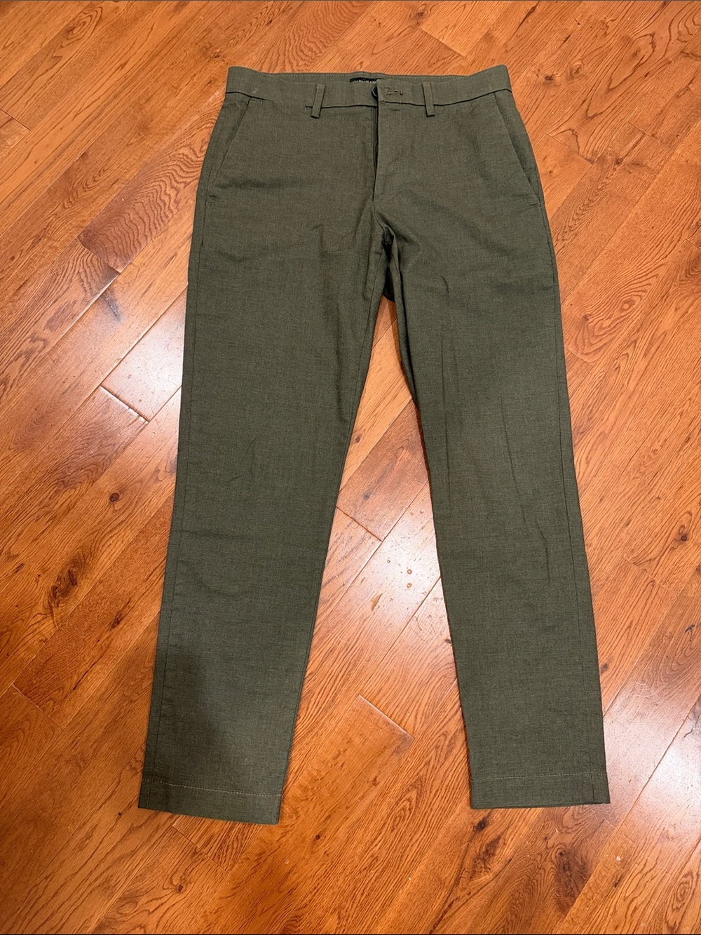 Banana Republic Men's Olive Dress Pants 30x30 Slim Fit